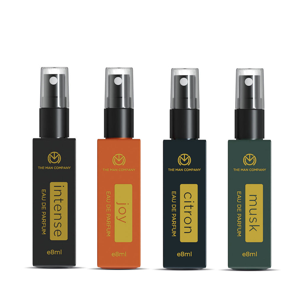 The Man Company Perfume Box (Joy + Citron + Musk + Intense) For Him
