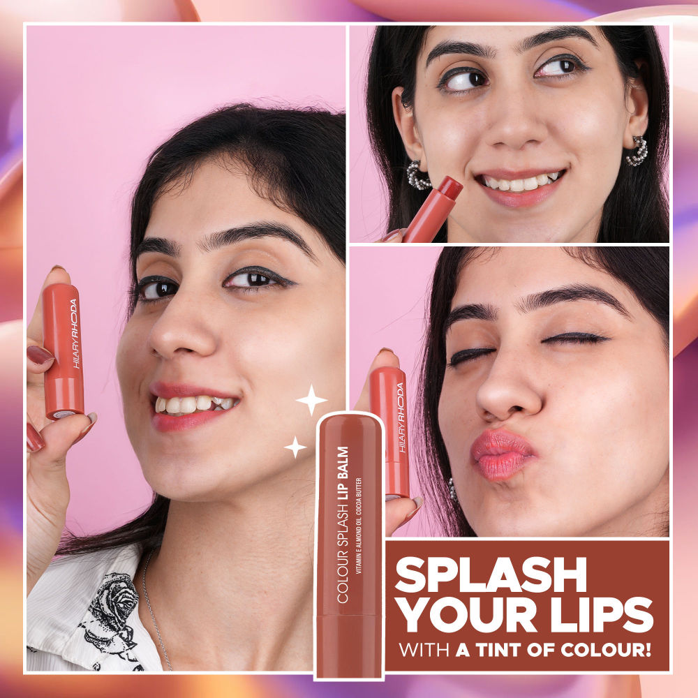 Hilary Rhoda Colour Splash Lip Balm With SPF 15