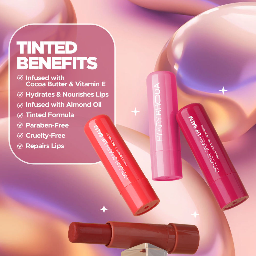 Hilary Rhoda Colour Splash Lip Balm With SPF 15