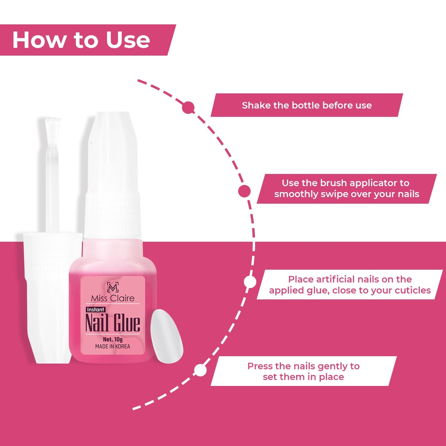 Miss Claire Nails Glue