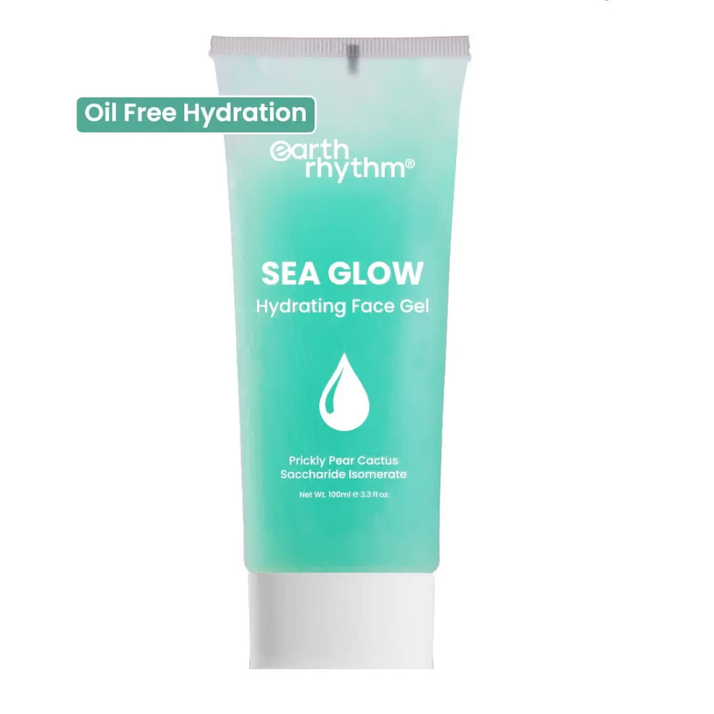 Earth Rhythm Hydrating Sea Glow Gel, 72 Hour Hydration, Oil Free and Lightweight