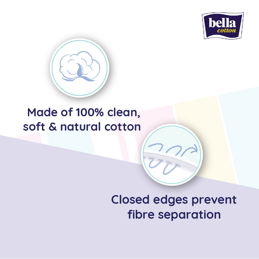 Bella A30 Cotton Pads - 30 Pieces