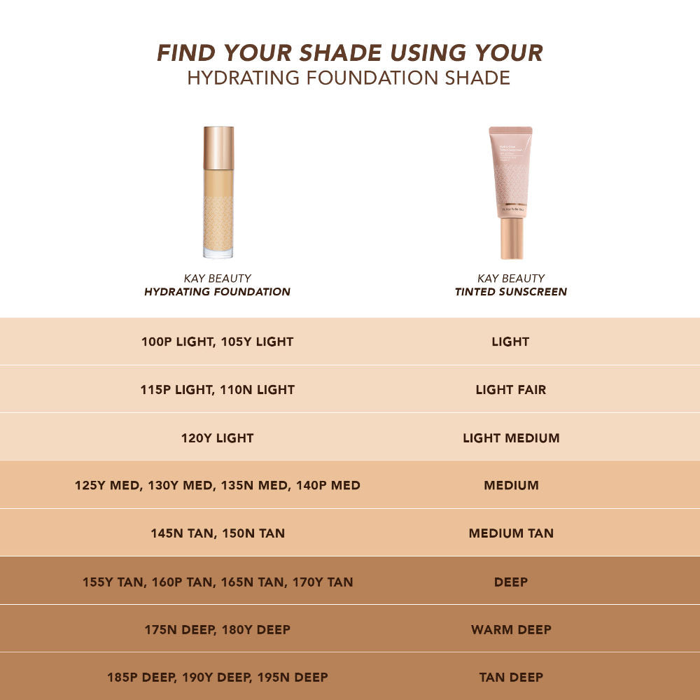Kay Beauty Hydra Glow Tinted Sunscreen SPF 40 PA++ with Hyaluronic Acid & Vitamin C