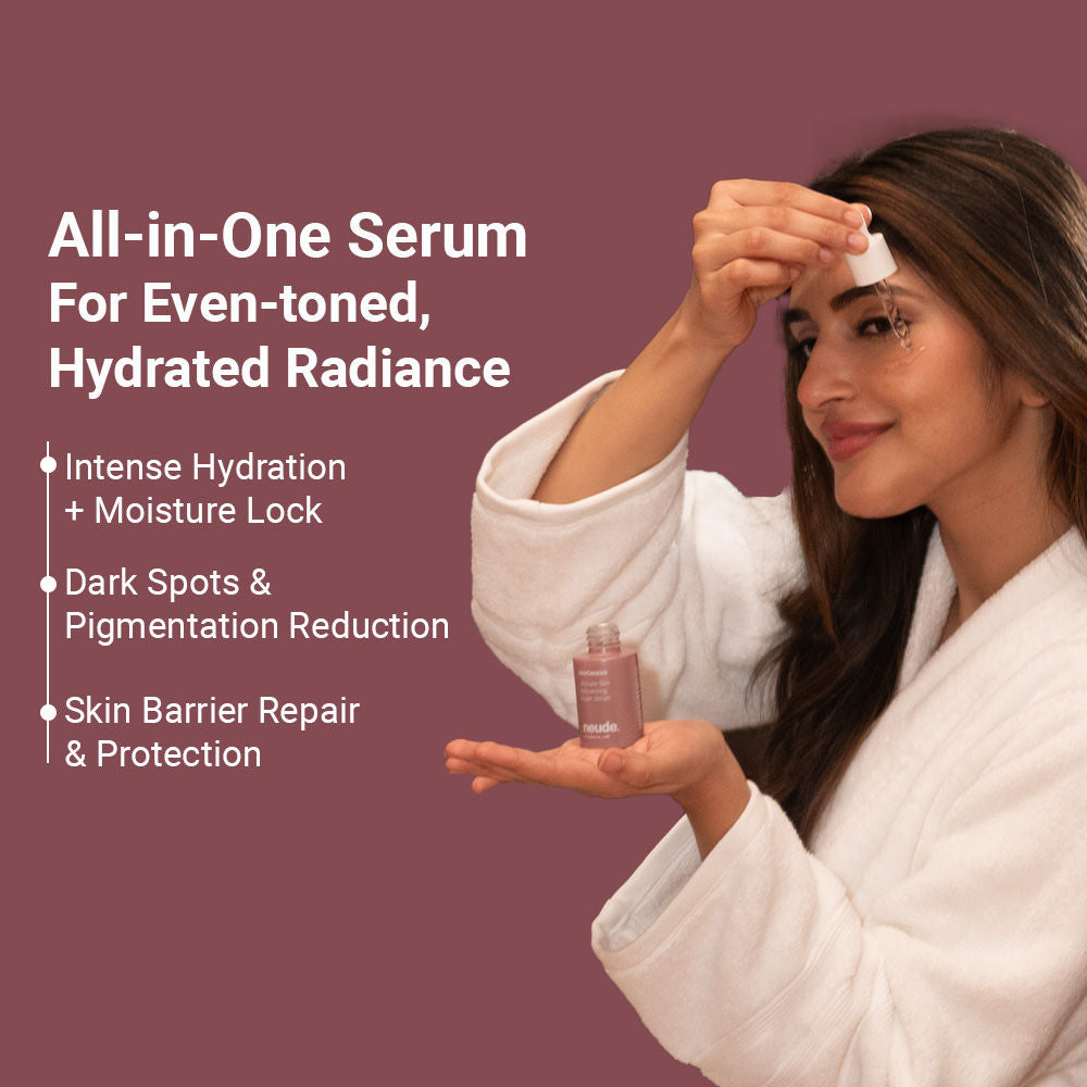 Neude Skin All-in-One Face Serum - SkinGenesis - Niacinamide, Lactic Acid, Hyaluronic Acid