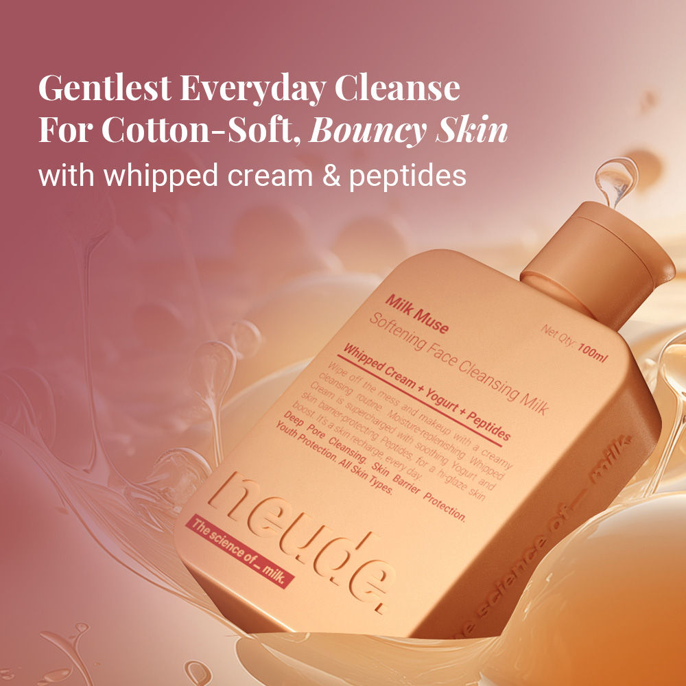 Neude Skin Peptide Face Cleansing Milk - Milk Muse