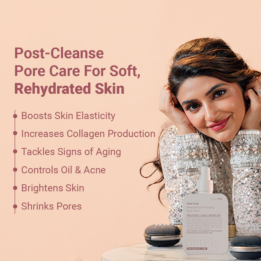 Neude Skin Milk Peptide Rehydrating & Plumping Face Toner