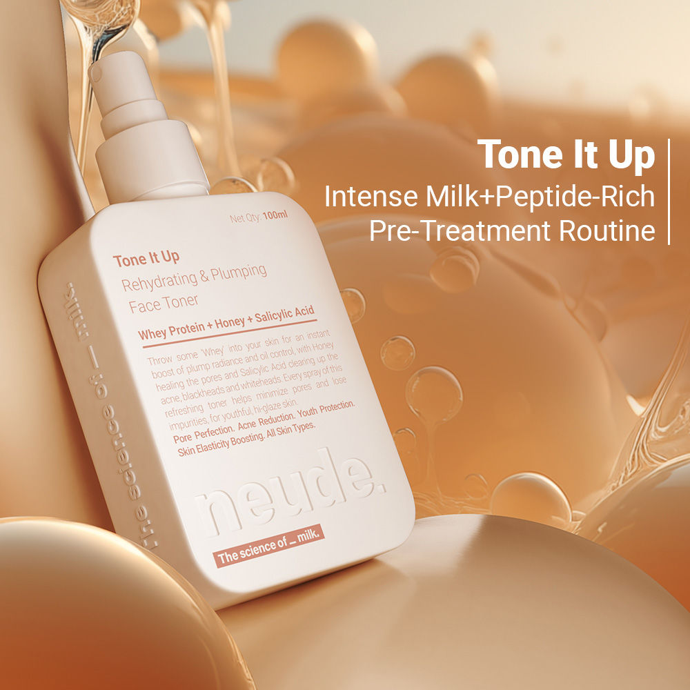 Neude Skin Milk Peptide Rehydrating & Plumping Face Toner