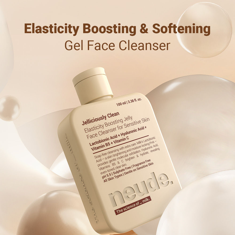 Neude Skin Milk-Jelly Hydrating Face Cleansing Gel