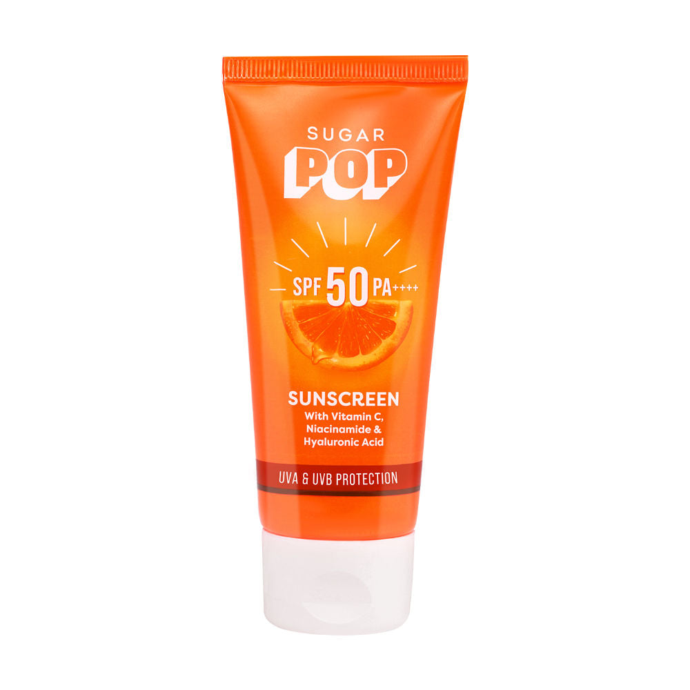 SUGAR POP SPF 50 PA++++ UVA/UVB With Vitamin C, Niacinamide & Hyaluronic Acid