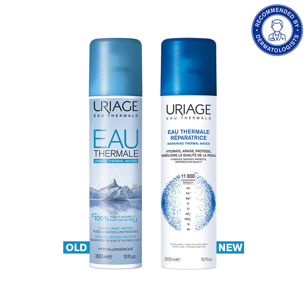 Uriage Thermal Water With Active Mineral Composition, Hydration & Moisturization For All Skin Types