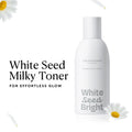 The Face Shop White Seed Brightening Toner Korean With Niacinamide For Dullness & Pores