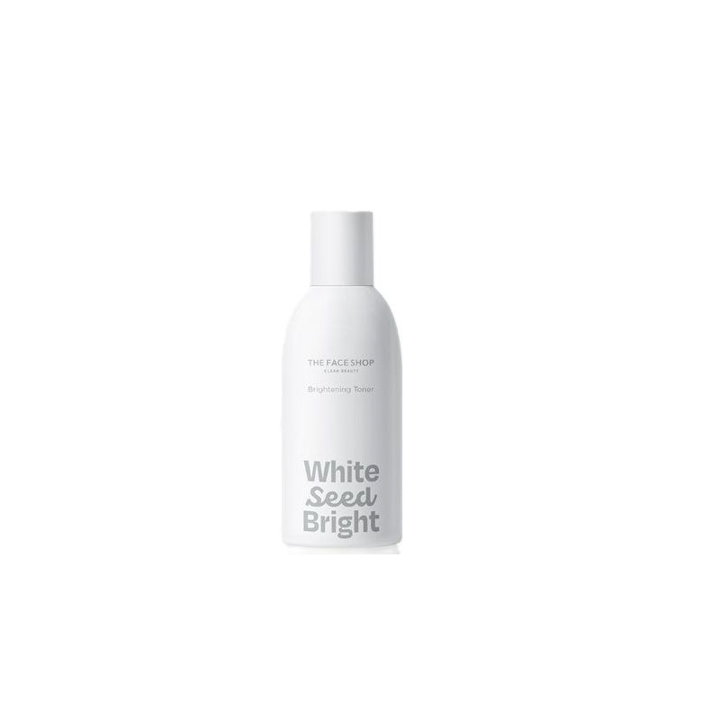 The Face Shop White Seed Brightening Toner Korean With Niacinamide For Dullness & Pores