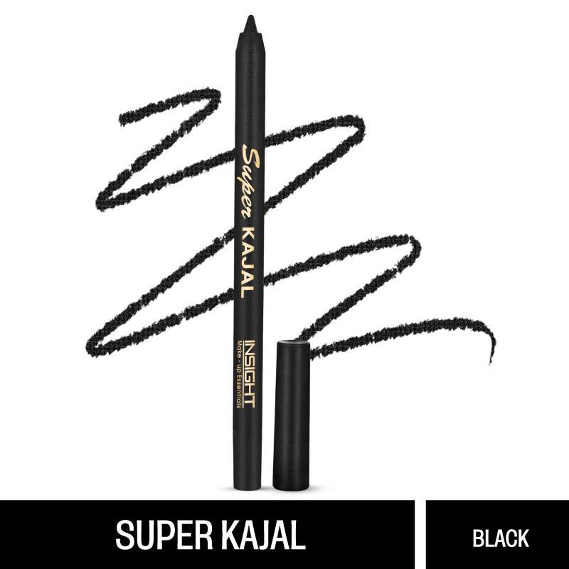 Insight Cosmetics Super Kajal, 25hr Long Wear, Waterproof, 1 Swipe Pigment