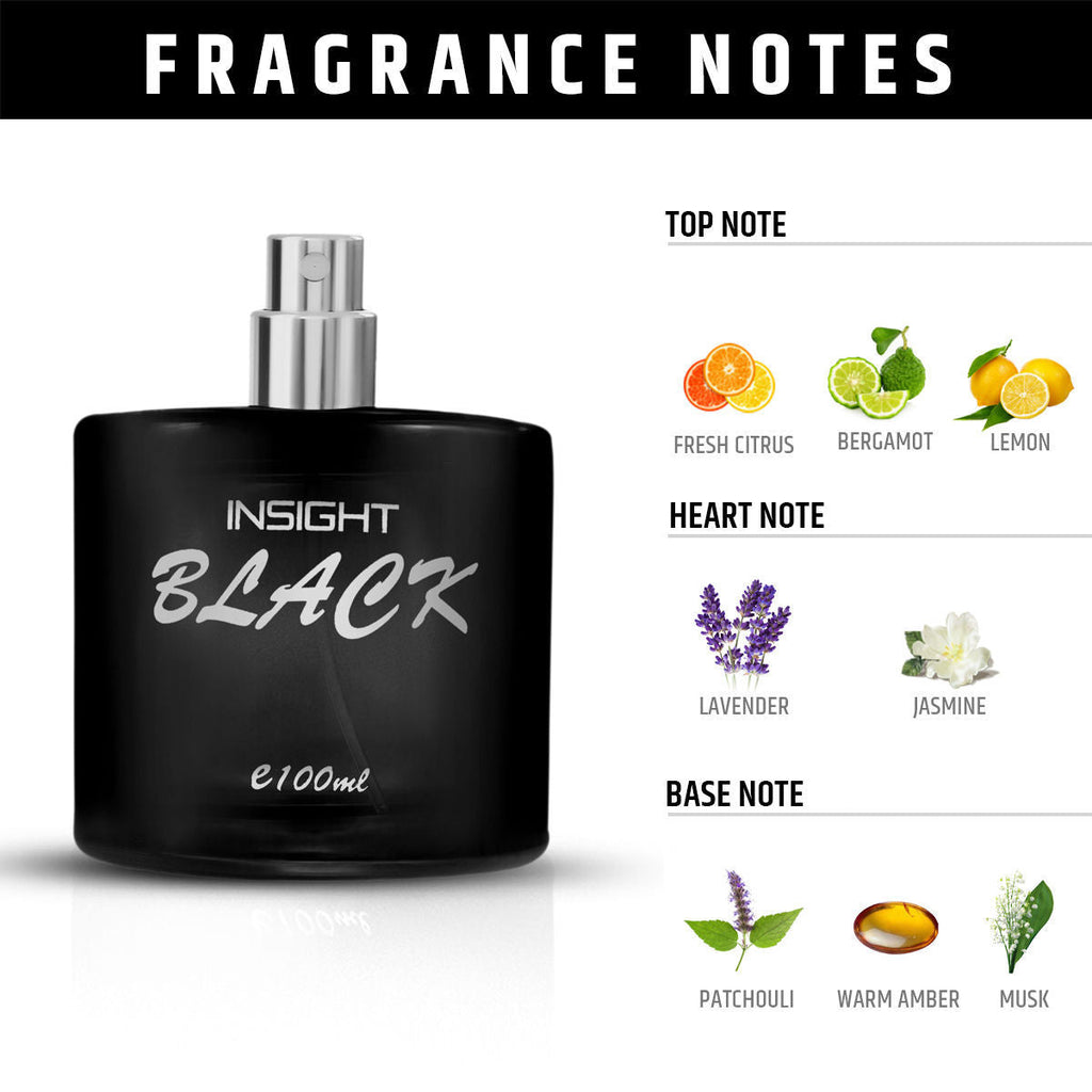 Insight Cosmetics Black Eau De Perfume For Her