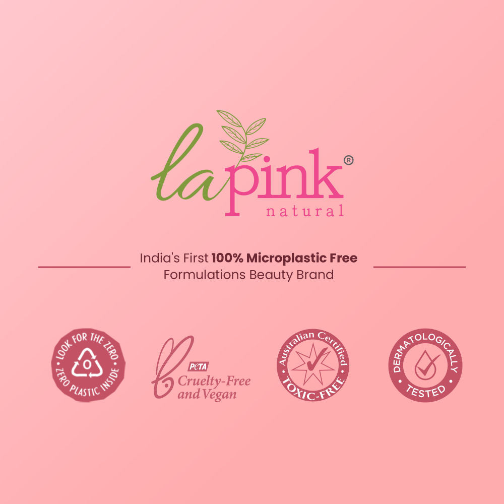 La Pink Ideal Bright Face Scrub For Flawless & Glowing Skin, Gentle Exfoliation, All Skin Types