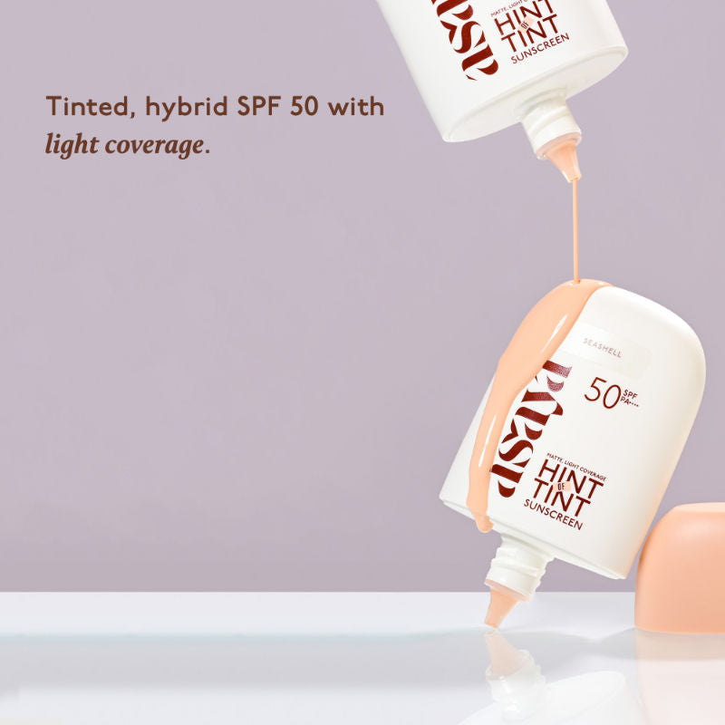Asaya Mineral Tinted Sunscreen SPF 50++++ Niacinamide Matte Finish Light Coverage