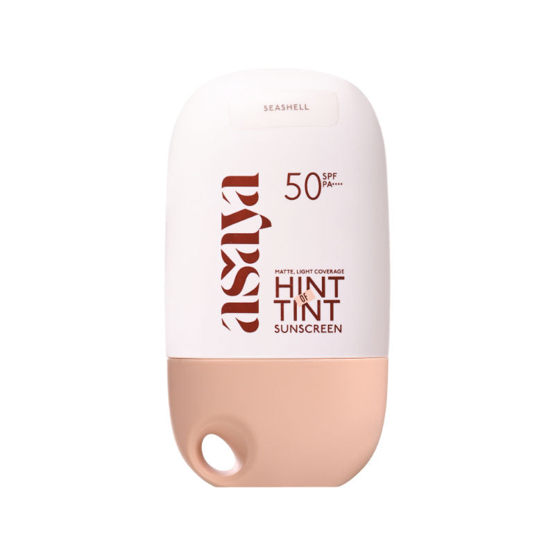 Asaya Mineral Tinted Sunscreen SPF 50++++ Niacinamide Matte Finish Light Coverage