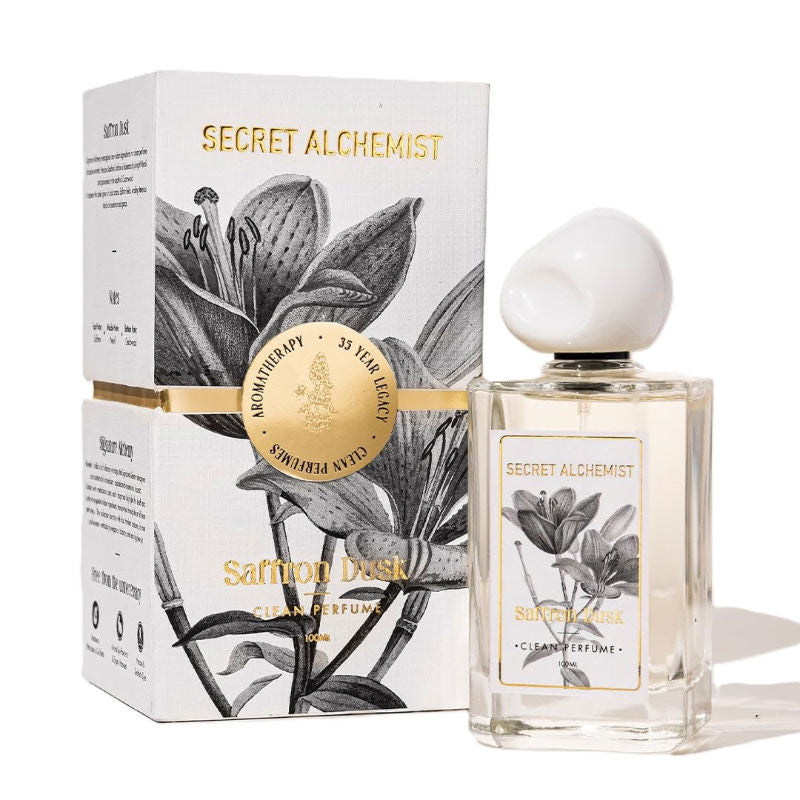 Secret Alchemist Saffron Dusk Clean Perfume Floral, Woody, for Women, Night and Everyday