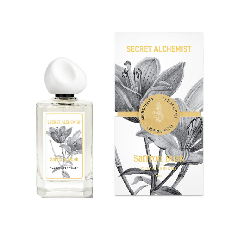 Secret Alchemist Saffron Dusk Clean Perfume Floral, Woody, for Women, Night and Everyday