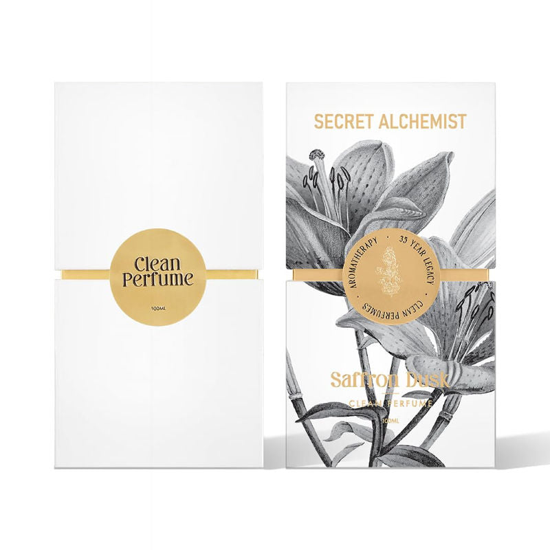 Secret Alchemist Saffron Dusk Clean Perfume Floral, Woody, for Women, Night and Everyday