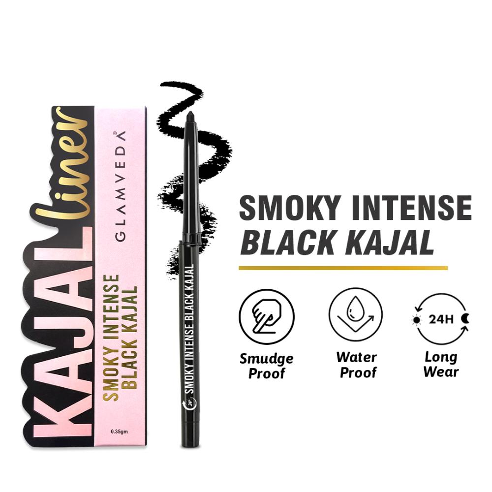 Glamveda Smoky Intense Black Kajal