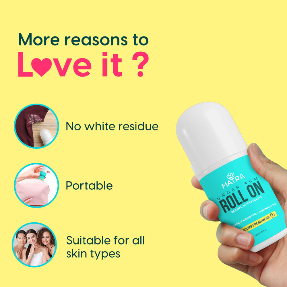 Matra Under Arm Whitening Roll On Deodorant