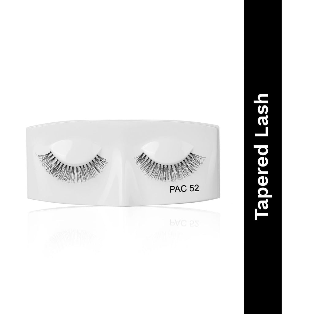 PAC Tapered Lash 52 - Handmade Natural Looking, Reusable up to 12x, Seamlessly Blends with Lashes