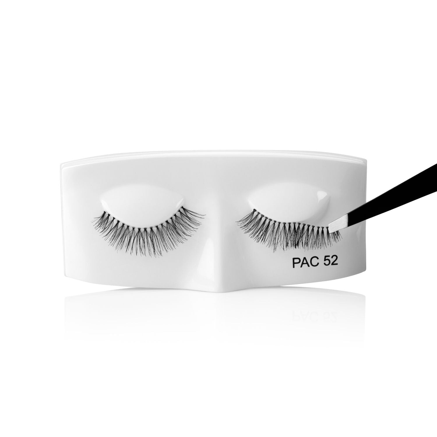 PAC Tapered Lash 52 - Handmade Natural Looking, Reusable up to 12x, Seamlessly Blends with Lashes