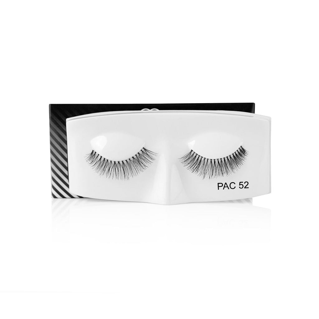 PAC Tapered Lash 52 - Handmade Natural Looking, Reusable up to 12x, Seamlessly Blends with Lashes