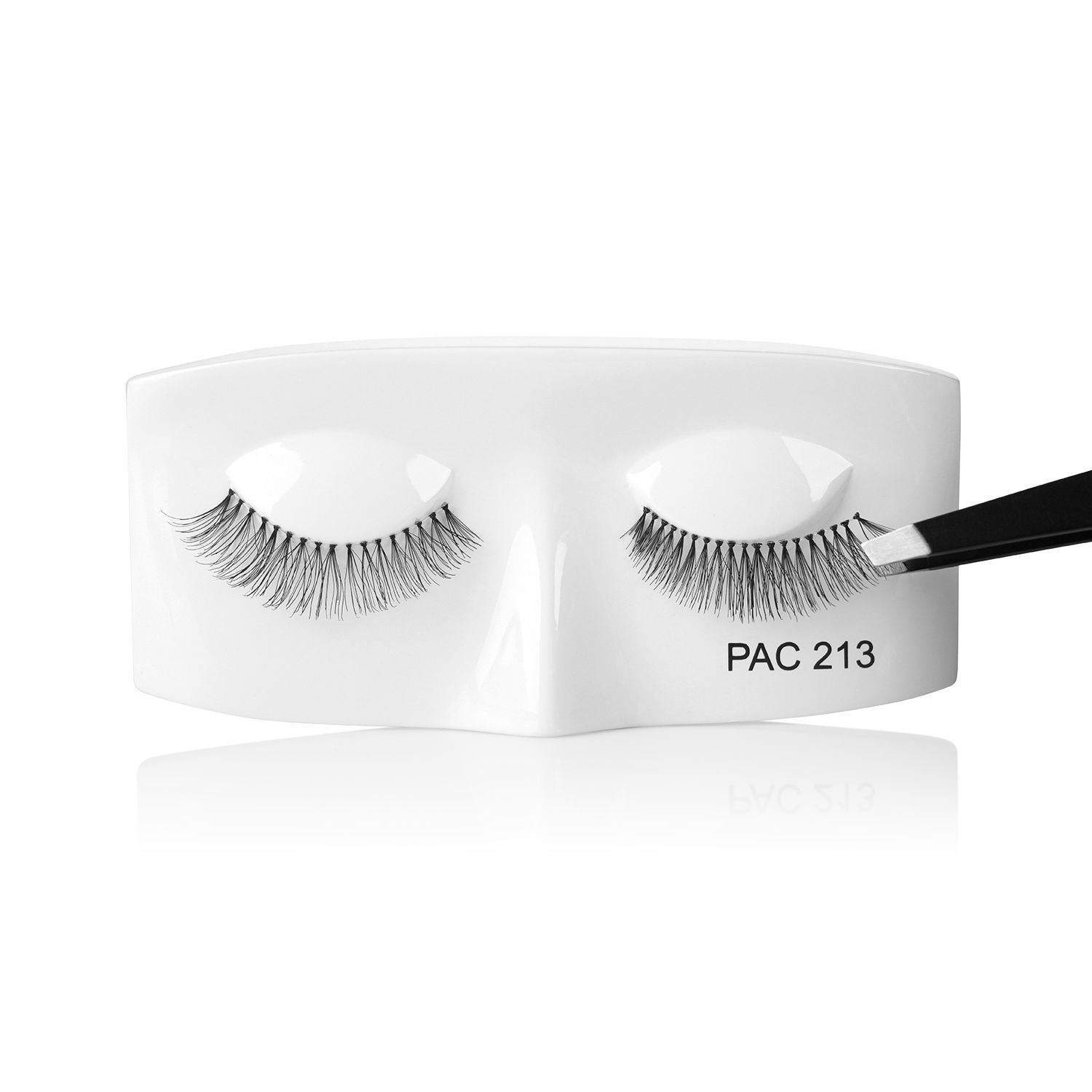 PAC Tapered Lash 213 - Handmade Natural Looking, Reusable up to 12x, Seamlessly Blends with Lashes
