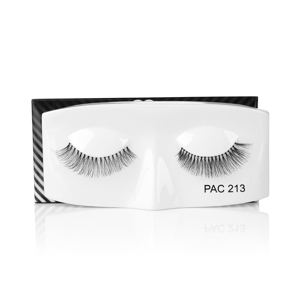 PAC Tapered Lash 213 - Handmade Natural Looking, Reusable up to 12x, Seamlessly Blends with Lashes