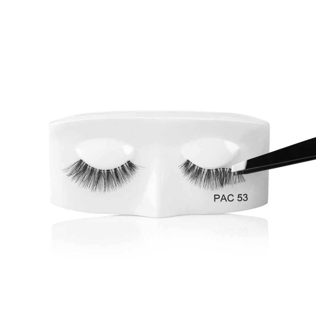 PAC Tapered Lash 53 - Handmade Natural Looking, Reusable up to 12x, Seamlessly Blends with Lashes
