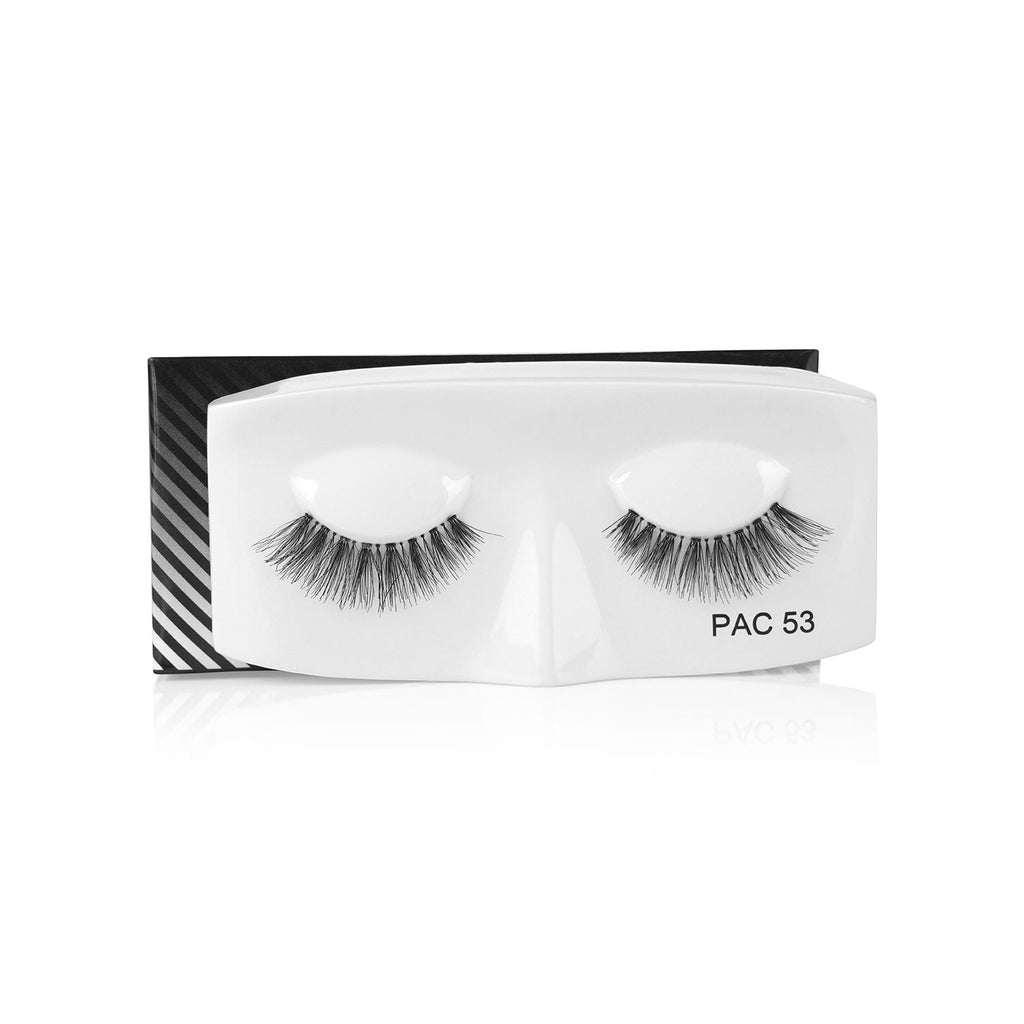 PAC Tapered Lash 53 - Handmade Natural Looking, Reusable up to 12x, Seamlessly Blends with Lashes