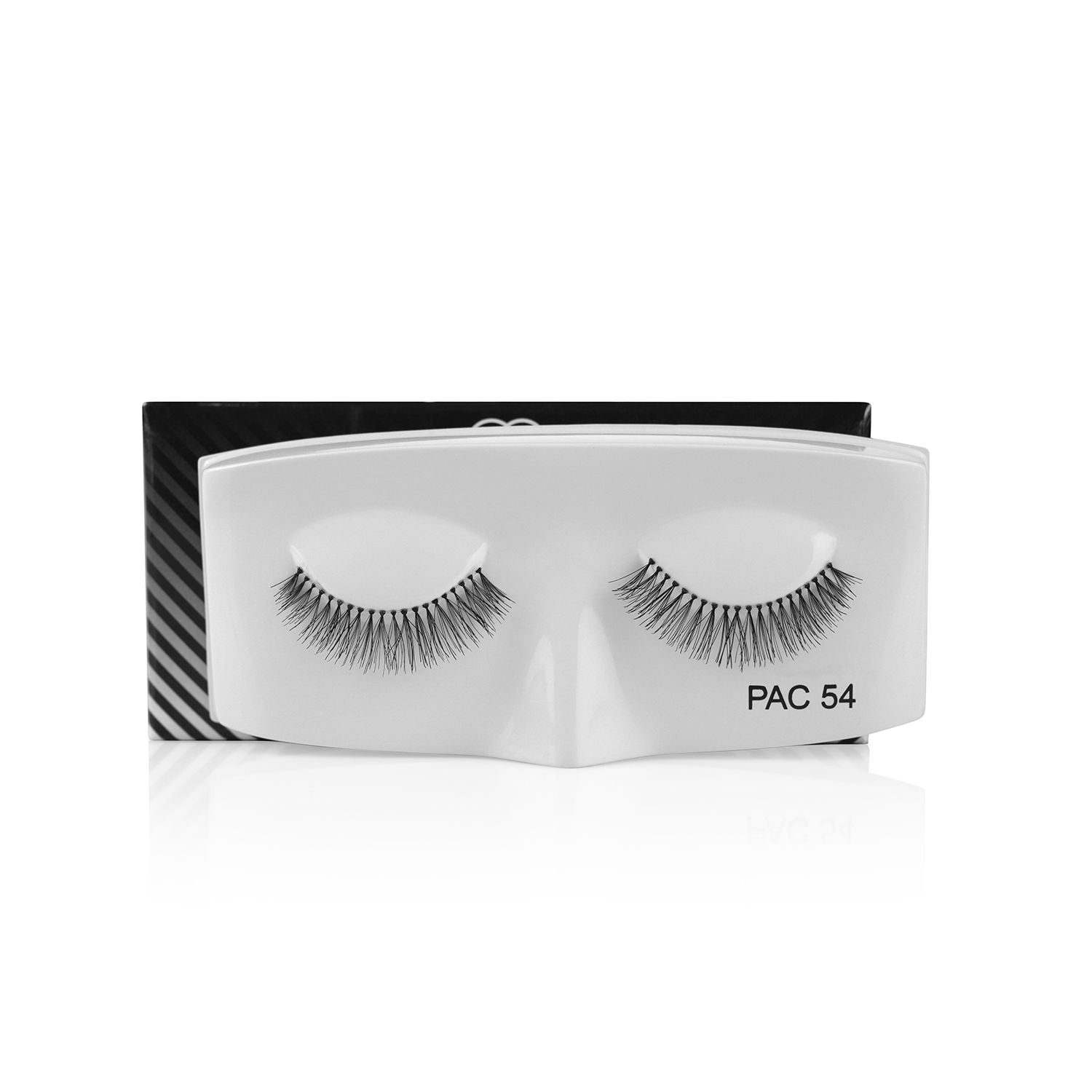 PAC Tapered Lash 54 - Handmade Natural Looking, Reusable up to 12x, Seamlessly Blends with Lashes