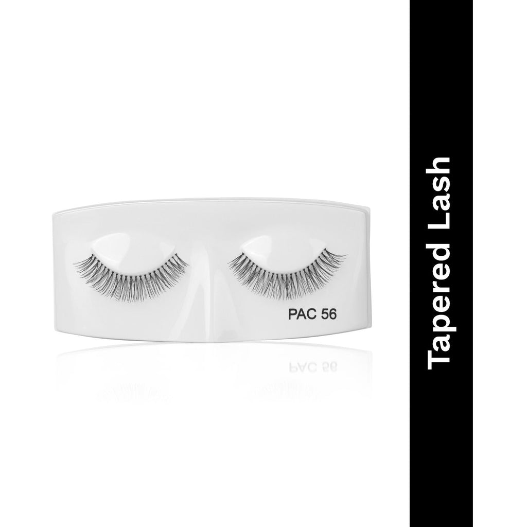 PAC Tapered Lash 56 - Handmade Natural Looking, Reusable up to 12x, Seamlessly Blends with Lashes