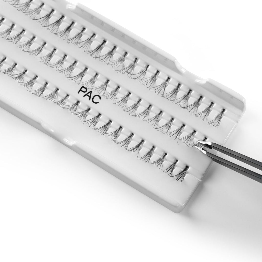 PAC Flare Lash FL1 - Natural Cluster Lashes with Short, Long & Thick Strands for Versatile Looks
