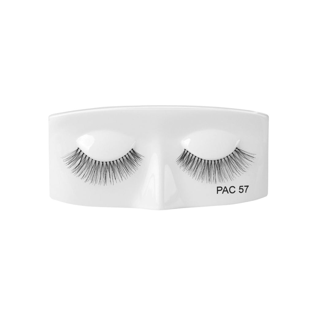 PAC Tapered Lash 57 - Handmade Natural Looking, Reusable up to 12x, Seamlessly Blends with Lashes