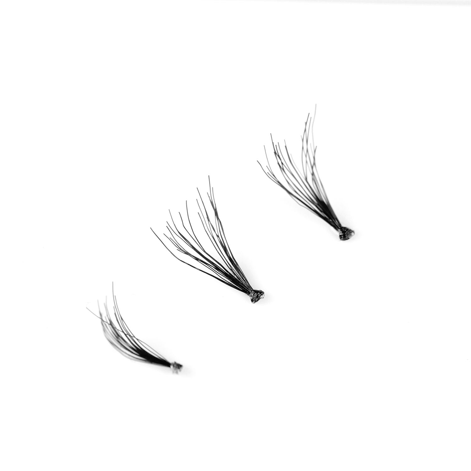 PAC Flare Lash FL2 - Natural Cluster Lashes with Short, Long & Thick Strands for Versatile Looks