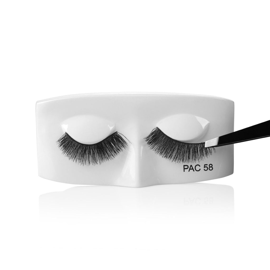 PAC Tapered Lash 58 - Handmade Natural Looking, Reusable up to 12x, Seamlessly Blends with Lashes