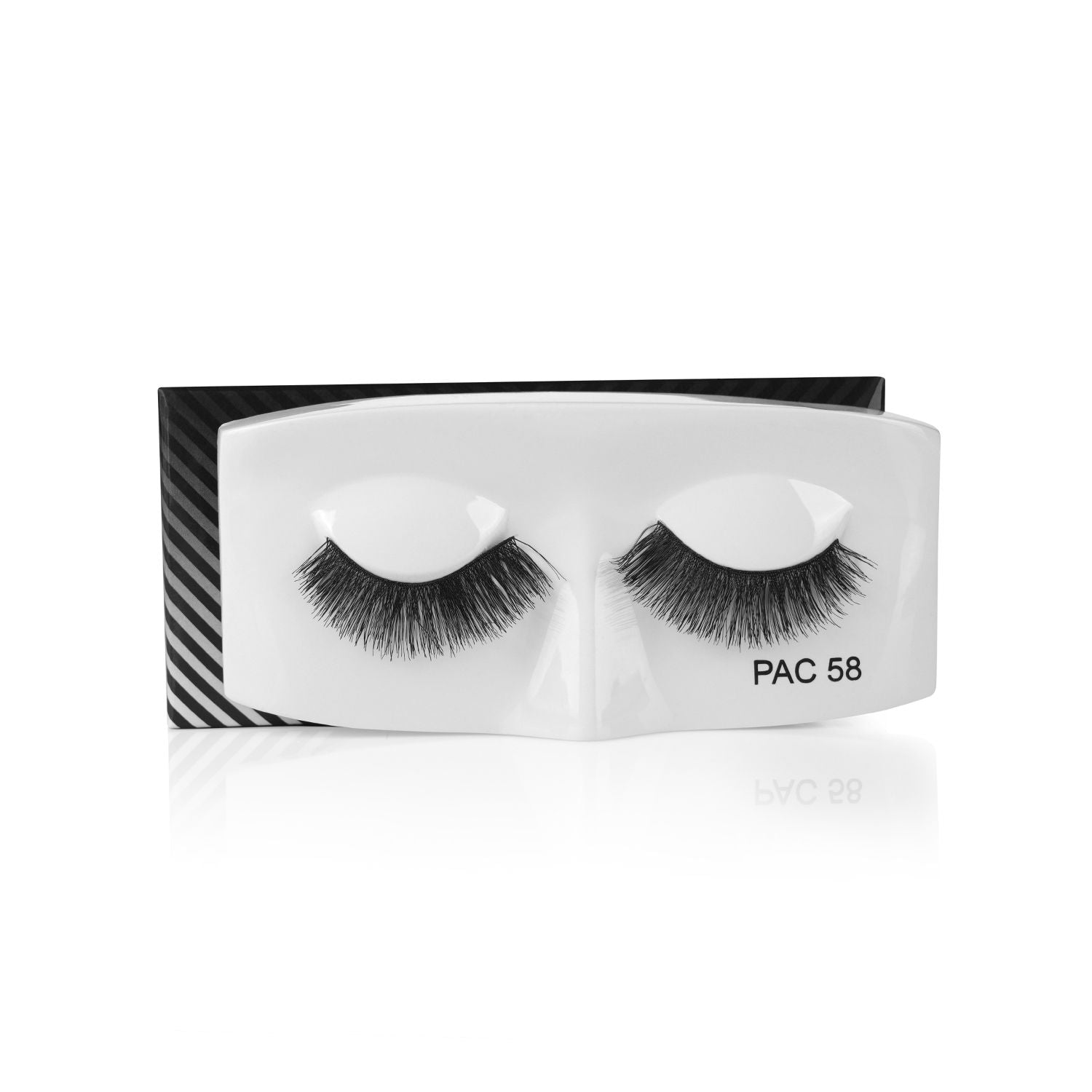 PAC Tapered Lash 58 - Handmade Natural Looking, Reusable up to 12x, Seamlessly Blends with Lashes