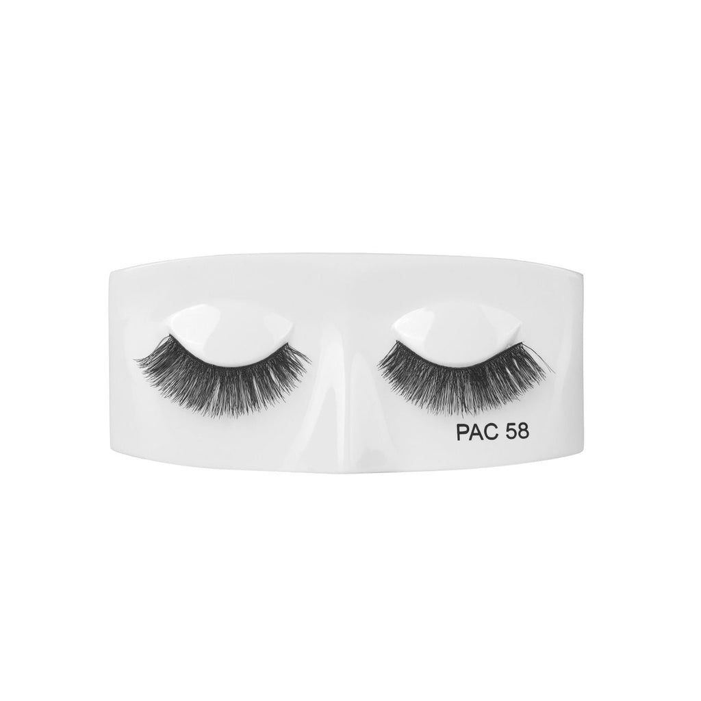 PAC Tapered Lash 58 - Handmade Natural Looking, Reusable up to 12x, Seamlessly Blends with Lashes