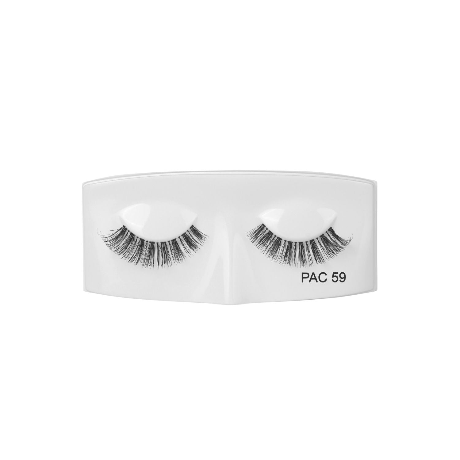 PAC Tapered Lash 59 - Handmade Natural Looking, Reusable up to 12x, Seamlessly Blends with Lashes