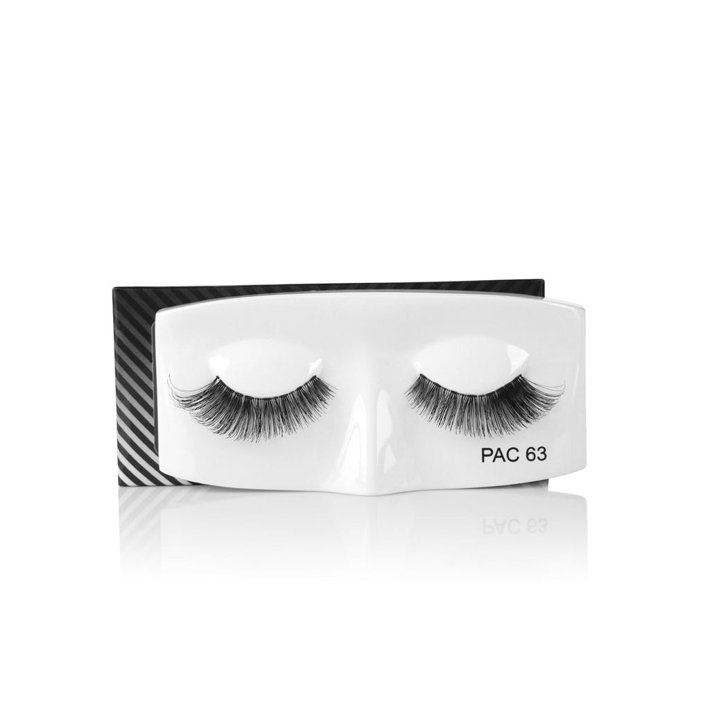 PAC Tapered Lash 63 - Handmade Natural Looking, Reusable up to 12x, Seamlessly Blends with Lashes
