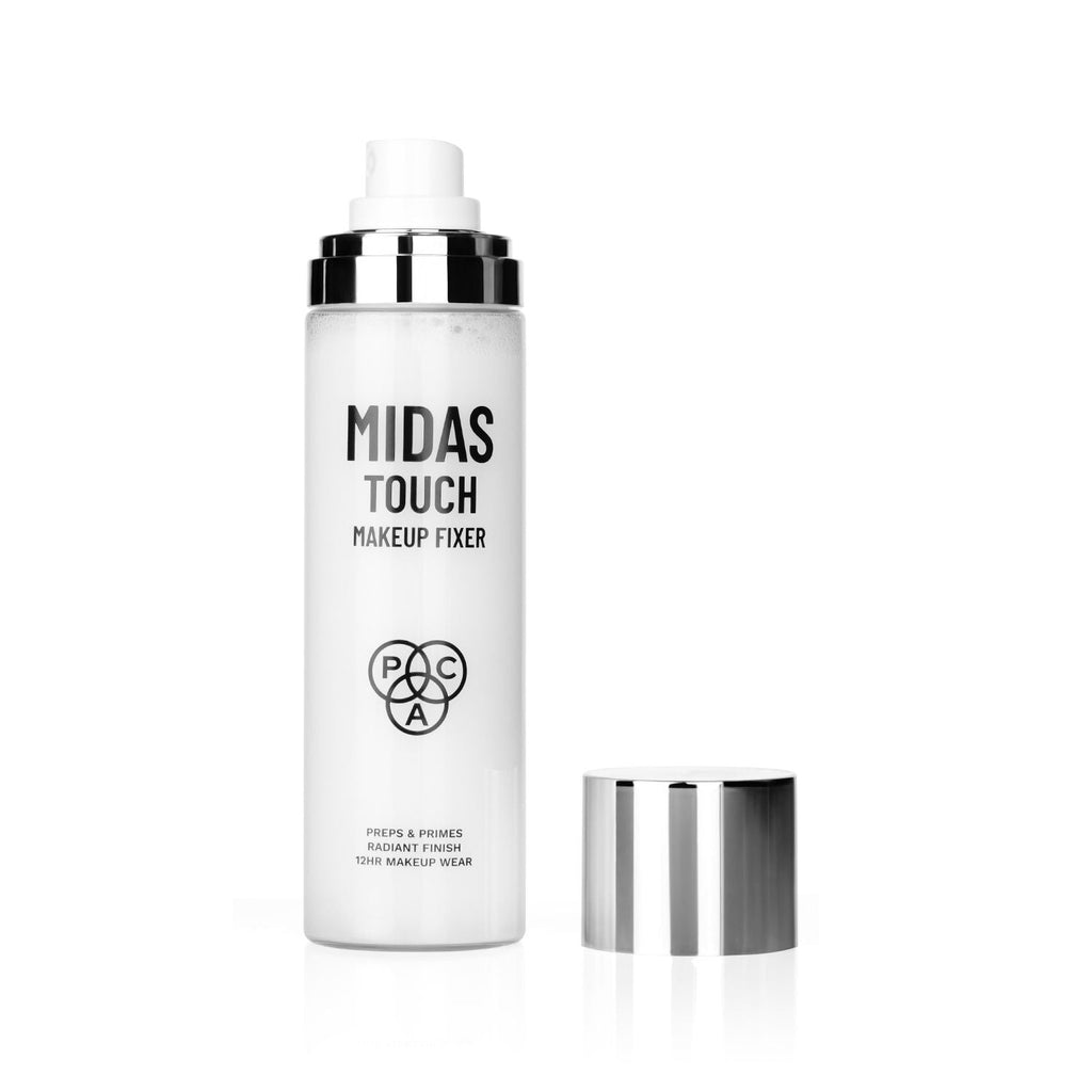 PAC Midas Touch Makeup Fixer - Glow Setting Spray, Non - Sticky, Infused With Pearlescent Particles