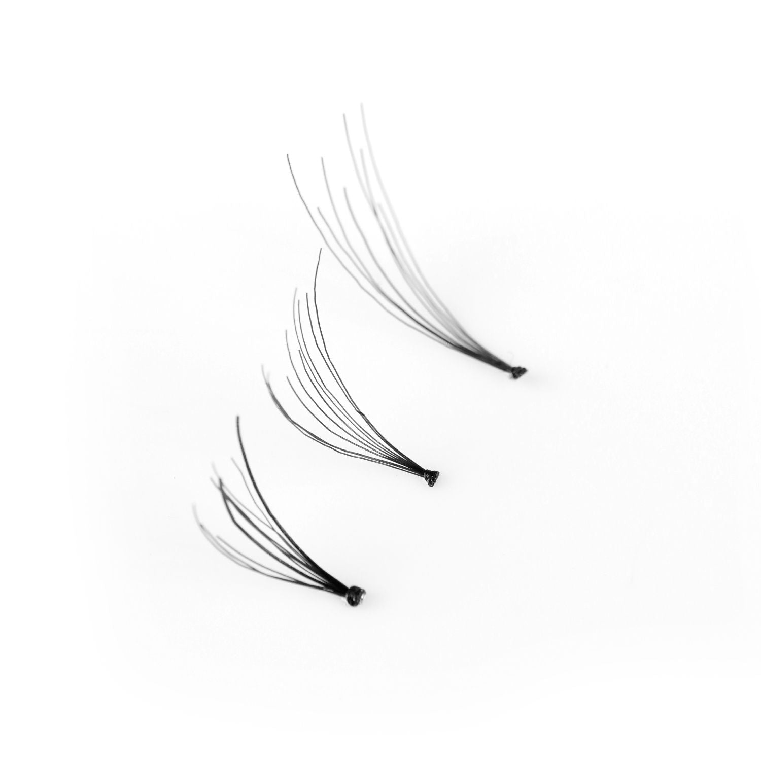 PAC Flare Lash FL3 - Natural Cluster Lashes with Short, Long & Thick Strands for Versatile Looks