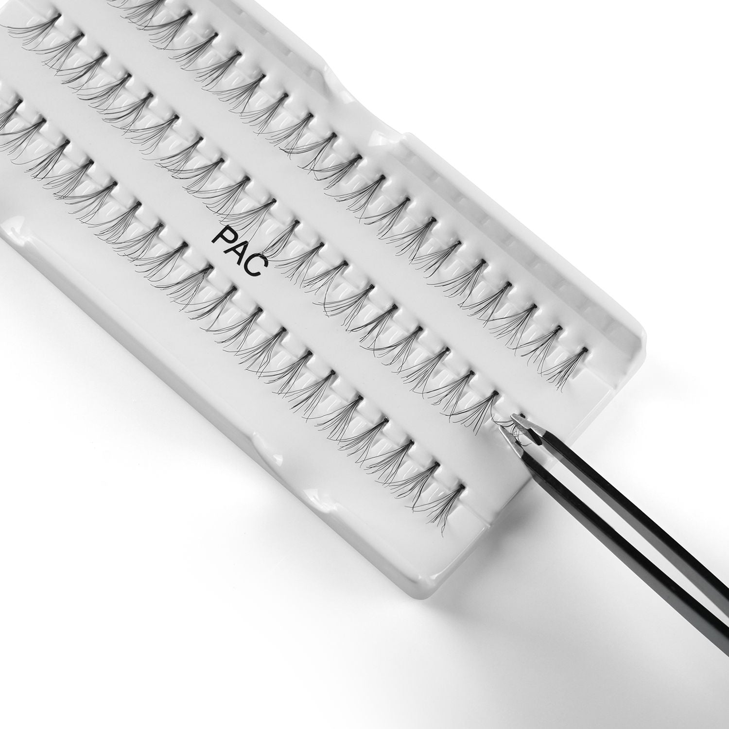 PAC Flare Lash FL3 - Natural Cluster Lashes with Short, Long & Thick Strands for Versatile Looks