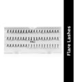 PAC Flare Lash FL4 - Natural Cluster Lashes with Short, Long & Thick Strands for Versatile Looks