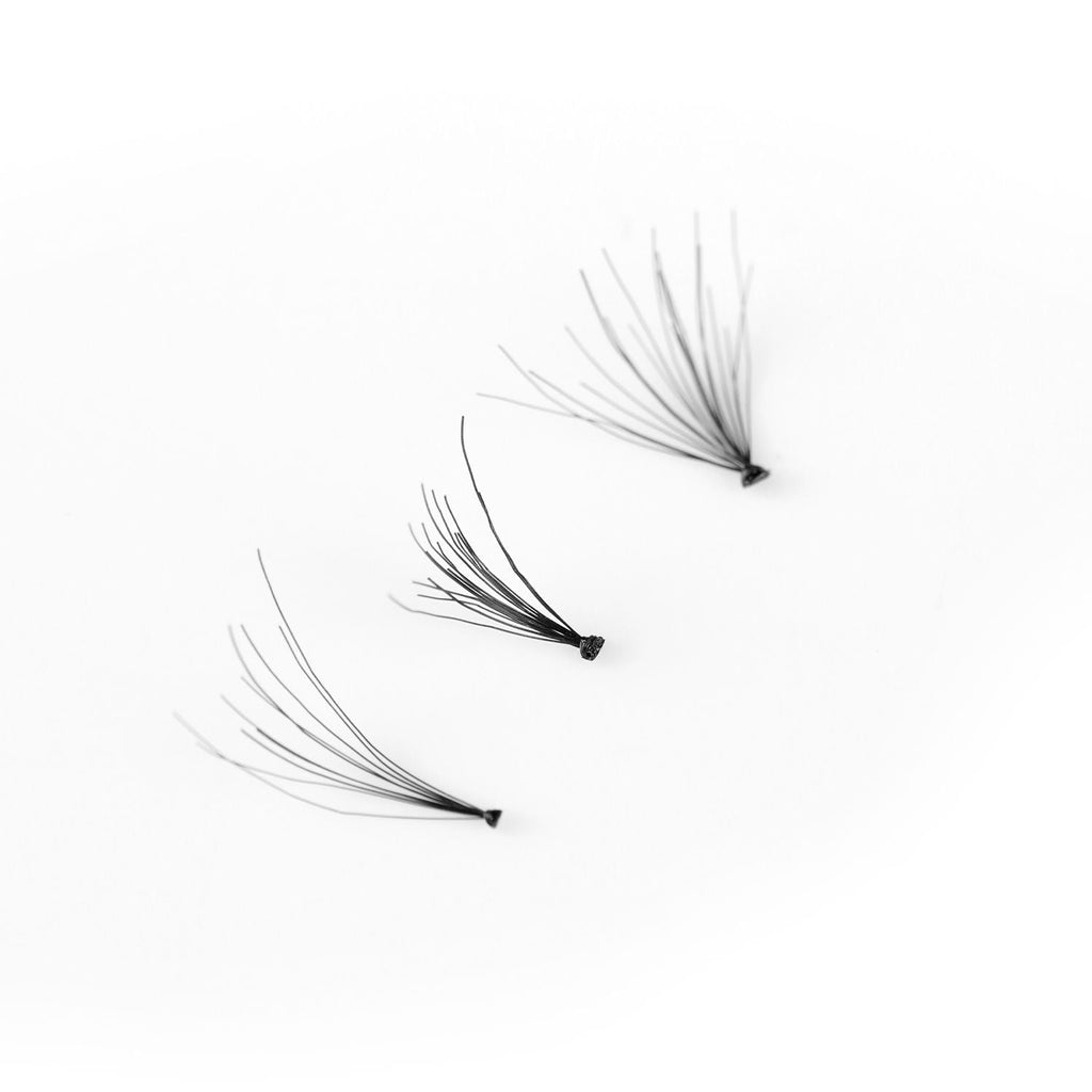 PAC Flare Lash FL4 - Natural Cluster Lashes with Short, Long & Thick Strands for Versatile Looks
