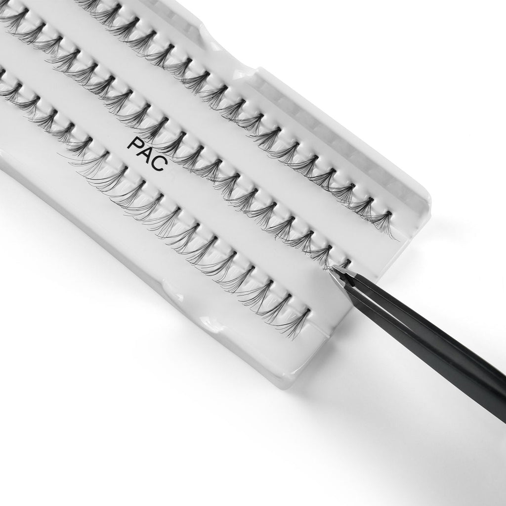 PAC Flare Lash FL4 - Natural Cluster Lashes with Short, Long & Thick Strands for Versatile Looks