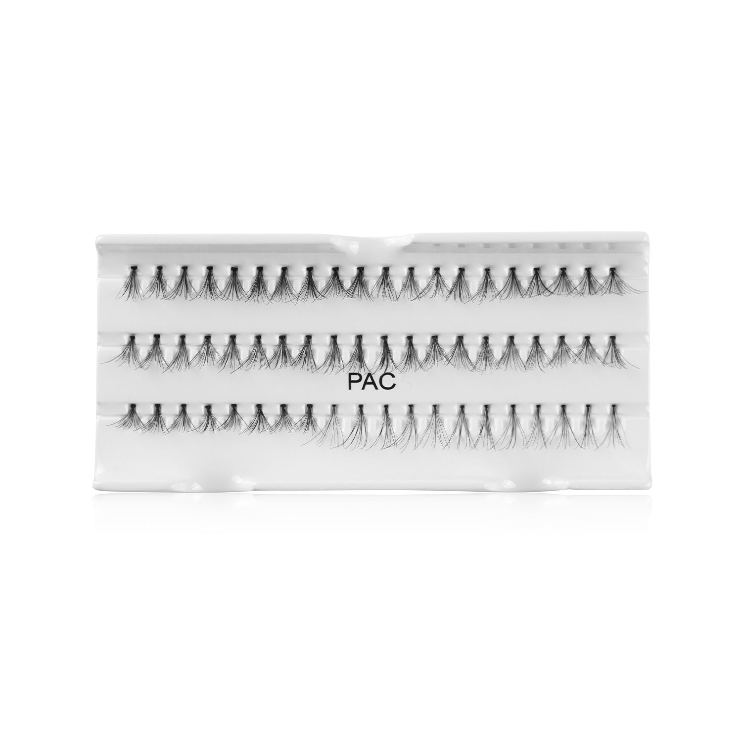 PAC Flare Lash FL4 - Natural Cluster Lashes with Short, Long & Thick Strands for Versatile Looks